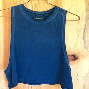 Lululemon Pima Cotton Cropped Muscle Tank